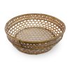 Basket wall decoration Bamboo Brown Natural