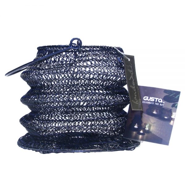 Gusta folding lantern 20X15cm black
