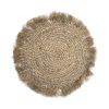 Platzdeckchen Raffia Fringe