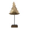 Standing Christmas Tree Gold