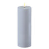 Dust Blue Deluxe Homeart Outdoor Led Candle 7.5*20cm