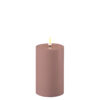 Dust Red Deluxe Homeart Outdoor Led Candle 7.5*12.5cm