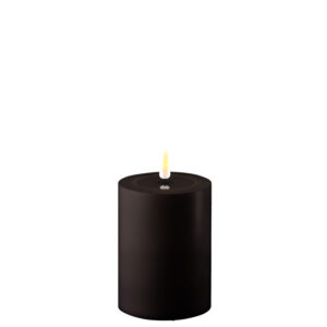 Black indoor Led Candle 7.5x10 cm
