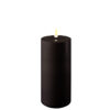 Black indoor Led Candle 7.5x15 cm