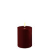 Bourgogne Red indoor Led Candle 7.5x10 cm