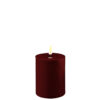 Bourgogne Red indoor Led Candle 7.5x10 cm