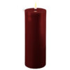 Bourgogne Red indoor Led Candle 7.5x20 cm