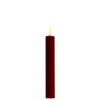 Bourgogne Red indoor Led Dinner Candle 2.2x15 cm