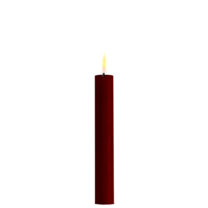 Bourgogne Red indoor Led Dinner Candle 2.2x15 cm