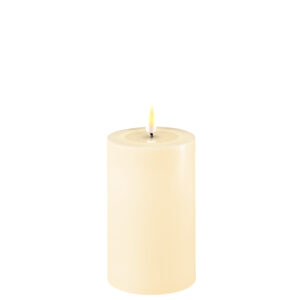 Cream indoor Led Candle 7.5x12.5 cm