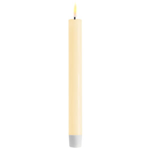 Cream indoor Led Dinner Candle 2.2x24 cm