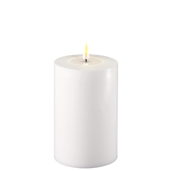 White indoor Led Candle 10x15 cm