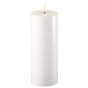 White indoor Led Candle 7.5x20 cm