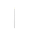 White indoor Led Shiny Dinner Candle