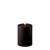 Dust Black Deluxe Homeart Outdoor Led Candle 7.5x10cm