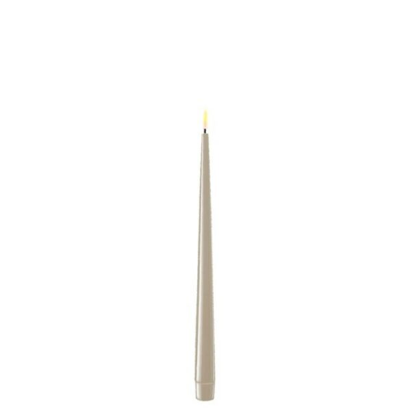 Sand LED Shiny Dinner Candle D: 2,2 * 28 cm