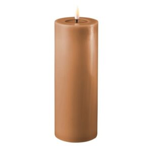 Caramel LED Candle D: 7,5 * 20 cm