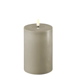 Sand LED Candle D: 10 * 15 cm