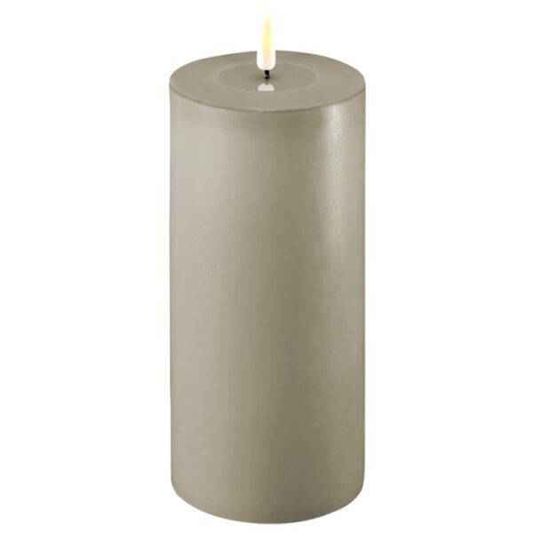 Sand LED Candle D: 10 * 20 cm