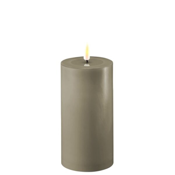 Sand LED Candle D: 7,5 * 15 cm