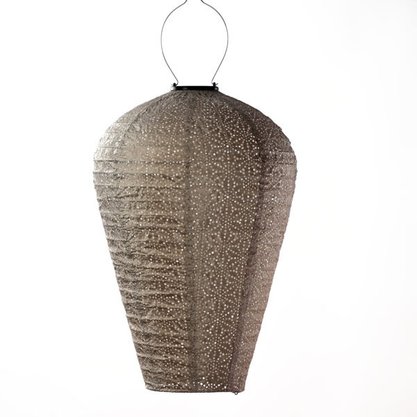 Balloon XL Lace Sage Green (Groen) - Solar lampion Lumiz