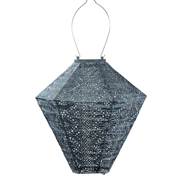 Diamand 28 Lace Grey Blue - Solar lampion Lumiz