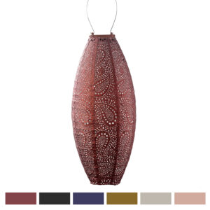 Long oval 20 - Solar lampion Lumiz