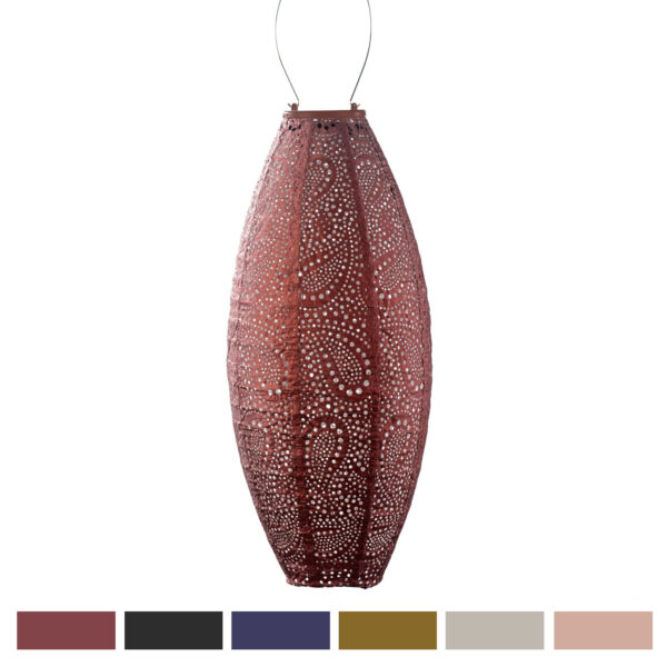 Long oval 20 - Solar lampion Lumiz